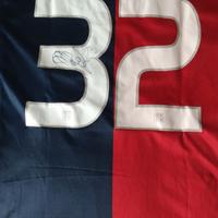 Maglia Ufficiale Originale Cagliari Autografata