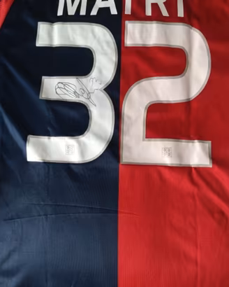 Maglia Ufficiale Originale Cagliari Autografata