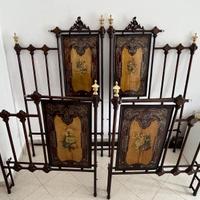 Letto matrimoniale antico