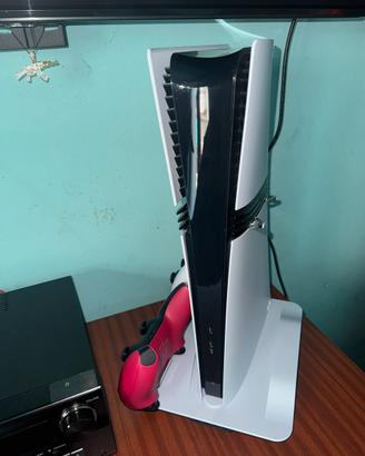 PS5 pro + 2 controller+ colling stand