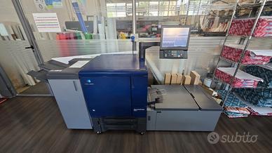 Konica Minolta AccurioPress C83HC + set cartucce