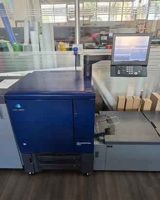 Konica Minolta AccurioPress C83HC + set cartucce