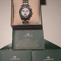 orologio lorenz cronografo al quarzo con sveglia