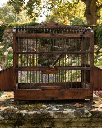 Gabbia uccelli vintage anni 30