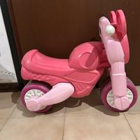 Moto rosa bambina