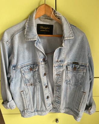 Giubbotto jeans vintage wrangler