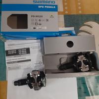 Pedali automatici MTB Shimano M520 SPD neri