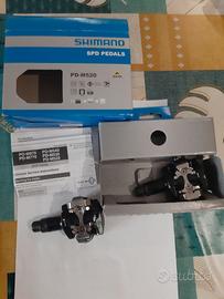 Pedali automatici MTB Shimano M520 SPD neri