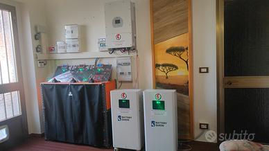 batterie fotovoltaico, food truck, camper