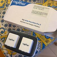 Batterie e caricatore per telecamere