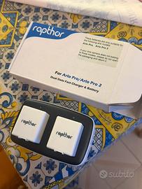 Batterie e caricatore per telecamere