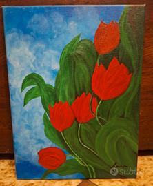 quadro dipinto a mano 