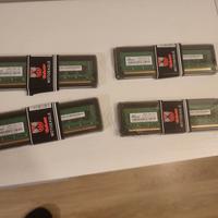 4 moduli RAM DDR3 da 2gb