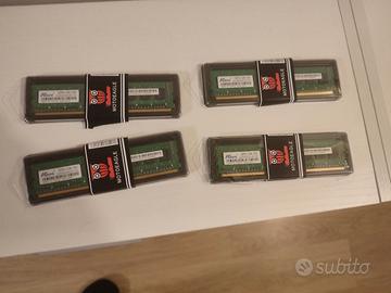 4 moduli RAM DDR3 da 2gb