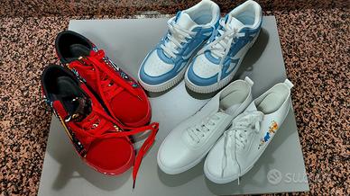 lotto di scarpe estive nuove