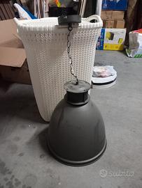 Lampadario stile industrial