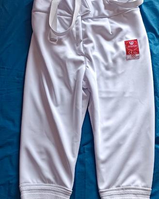 Pantalone di scherma NUOVO per ragazzi 350N Tg 48