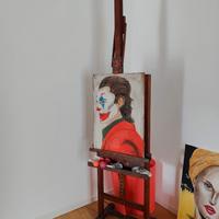 Cavalletto per pittura