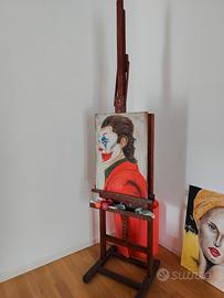 Cavalletto per pittura