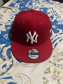 Capellino new era NY rosso