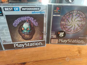 oddworld Abe's Oddysse e miliardario ps1 ps2