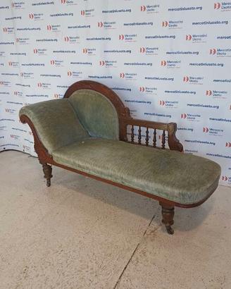 Chaise Longue in stile Vittoriano primi 900