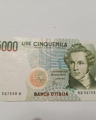 Banconota 5000 Lire 