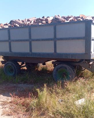 rimorchio agricolo dumper 