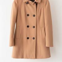 Cappotto beige caldo