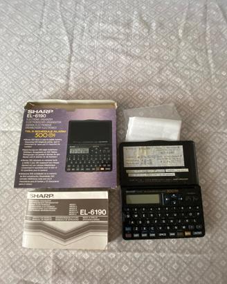 Sharp Organizer EL-6190 Memo Master Allarme 500