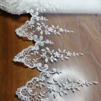 Pizzo e tulle in balze