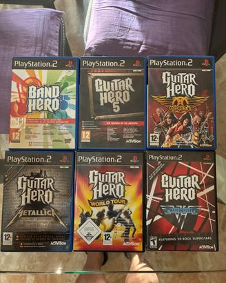 Giochi Guitar Hero PS2