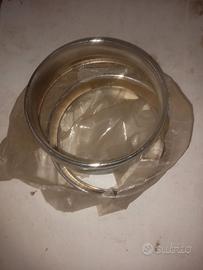 Fiat 600 d'epoca cornici fari cromo