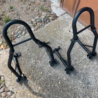 Coppia cavalletti moto