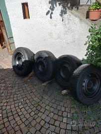 Gomme invernali con cerchi Ankook 185/65/r15 88T