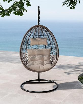 Poltrona dondolo a uovo