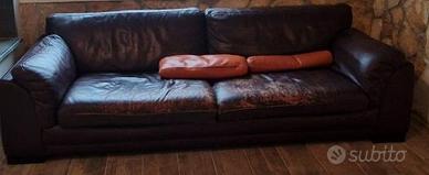 Divano in pelle Roche Bobois