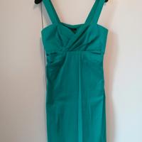 Vestito Donna Caractère. Tg.M. Verde Acqua. 95 cm.