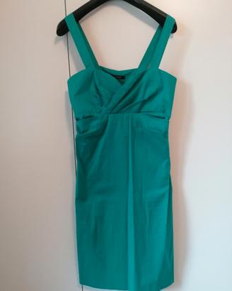 Vestito Donna Caractère. Tg.M. Verde Acqua. 95 cm.