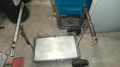 Carello porta go kart universale 