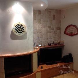 Rivestimento con pietra a faccia vista