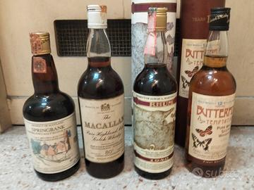 bottiglie whisky da collezione 