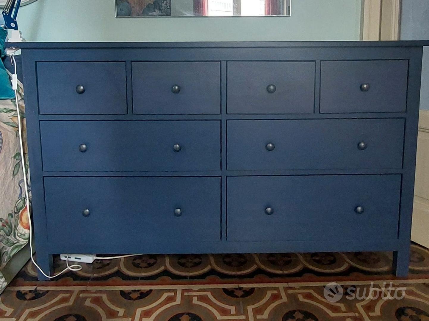 Cassettiera IKEA HEMNES 8 cassetti blu scuro - Arredamento e Casalinghi In  vendita a Milano
