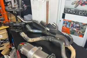 Scarichi akrapovic ktm Husqvarna husaberg