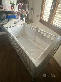 Lettino Foppapedretti con cassetto ed accessori