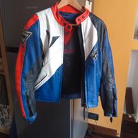 giacca da moto Dainese in pelle vintage