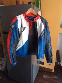 giacca da moto Dainese in pelle vintage