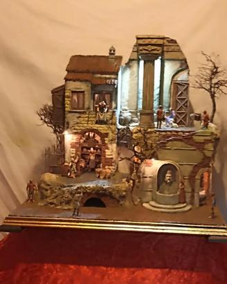 Presepe in stile napoletano Popolare