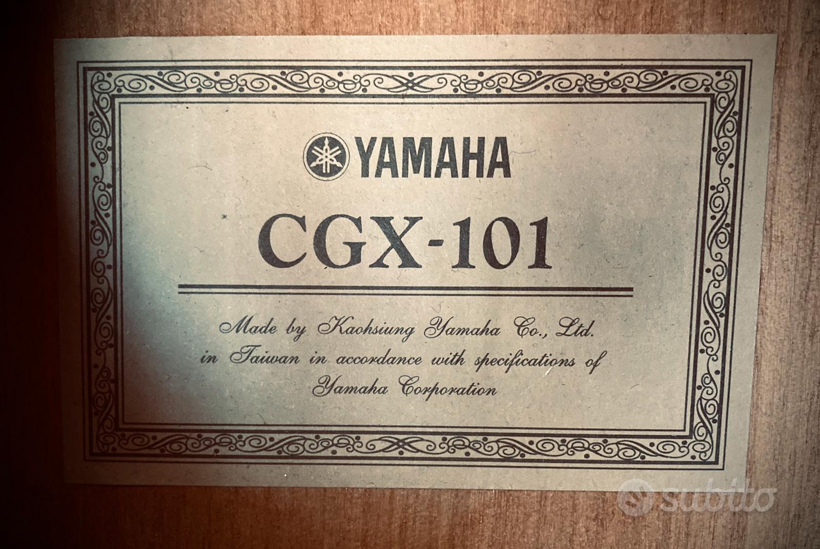 Chitarra classica Yamaha CGX 101 preamplificata Strumenti