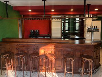 Bancone in legno massello